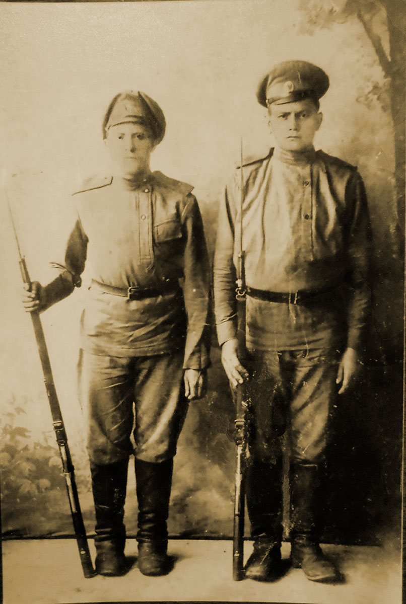Участники Первой мировой войны: Волков Г. Ф. и Степанов И. С.